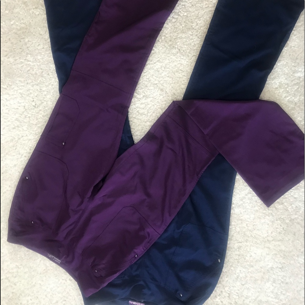 🌺SCRUBS🌺 PURPLE YOGA  SMALL TALL